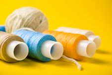Spools Of Thread Stock Photo Spools Of Thread Stock Photo