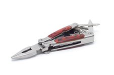 Knifes-flat-nose Pliers. Royalty Free Stock Photo Knifes-flat-nose Pliers. Royalty Free Stock Photo