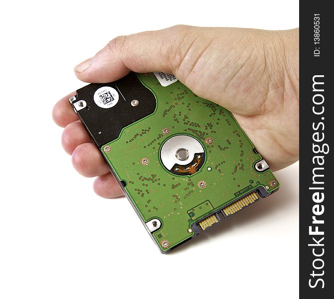 Computer circuit board / hard disk for a computer laptop. Computer circuit board / hard disk for a computer laptop