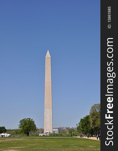 Washington  Monument  in National Mall in Washington, D.C.