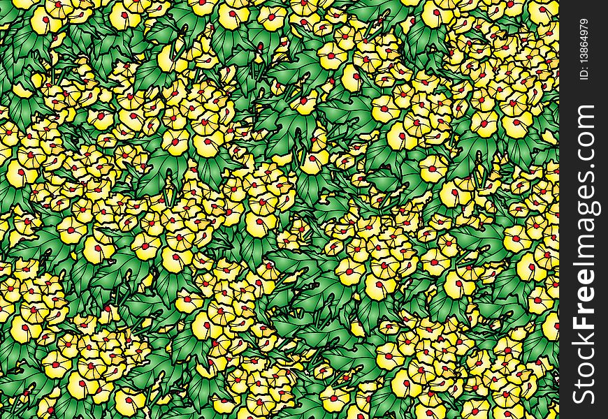 Bright Yellow Flowers