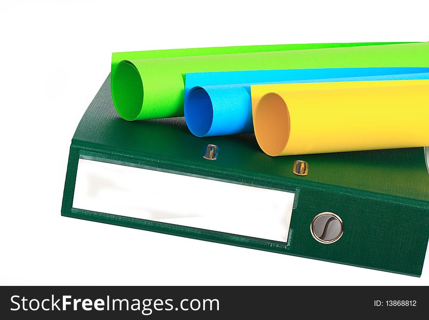 Filing of documents and color paper rolls