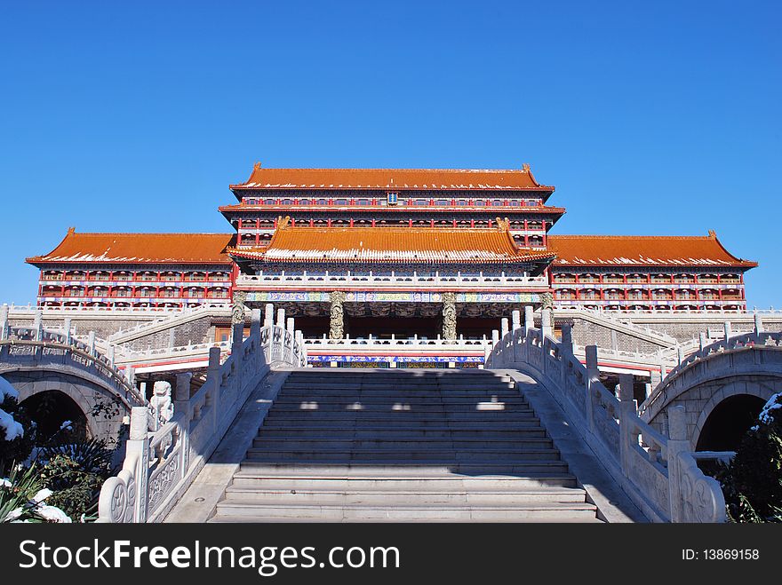 The Imperial Palace of Ming & Qing Dynasty in Beijing, China. The Imperial Palace of Ming & Qing Dynasty in Beijing, China.