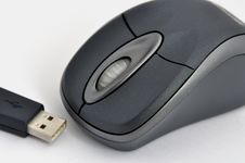 Wireless Mouse Stock Image