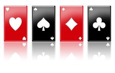 Poker Aces Stock Photos Poker Aces Stock Photos