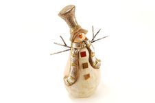 Children S Toy Snowman Stock Photography