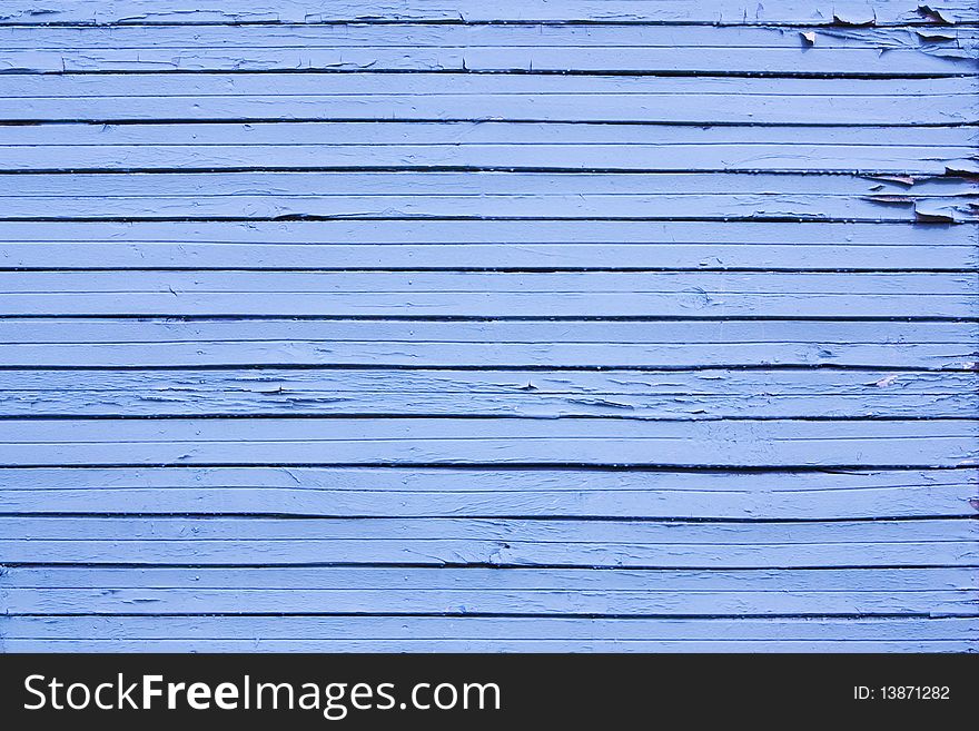 Blue vintage grunge wooden background. Blue vintage grunge wooden background