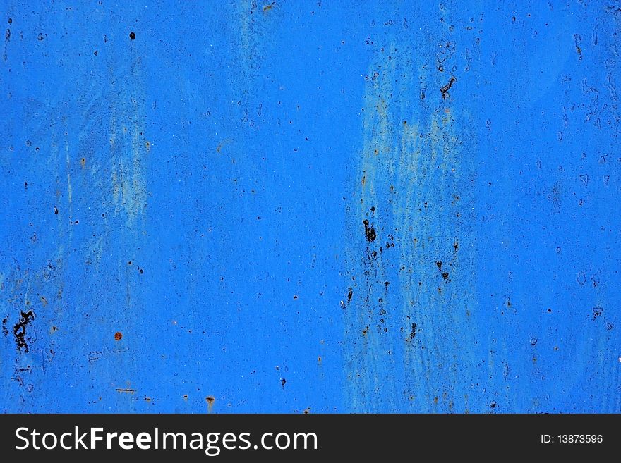 High definition of a blue metal background. High definition of a blue metal background