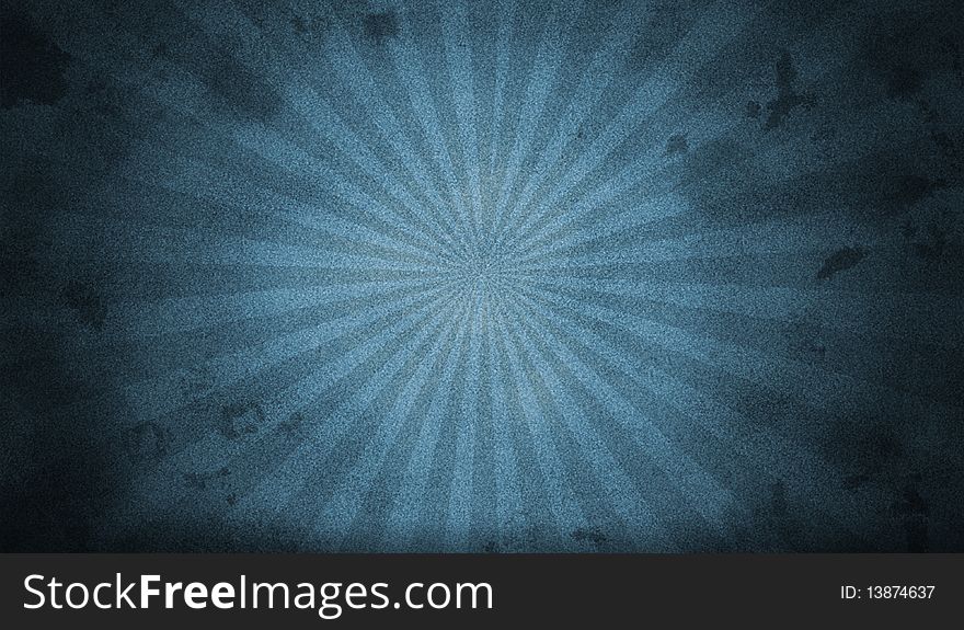 Blue grungy abstract background