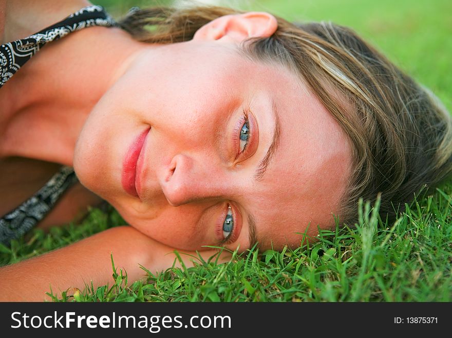 Portrait Of A Fresh Woman