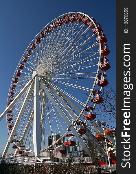 Ferris wheel in Navy Pier, Chicago