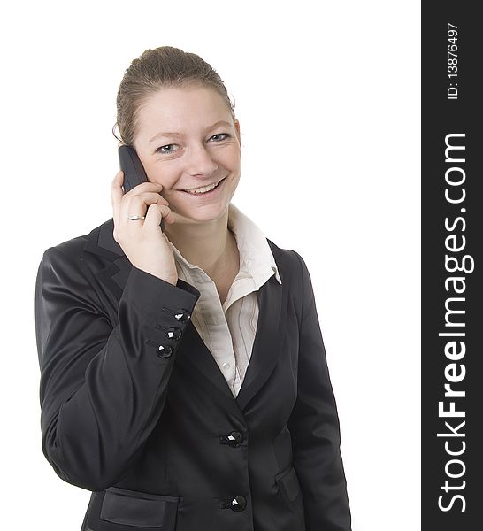 Busineswoman With Phone