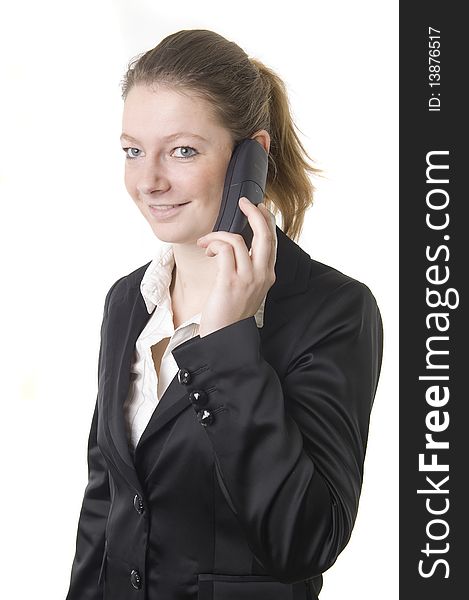 Busineswoman With Phone