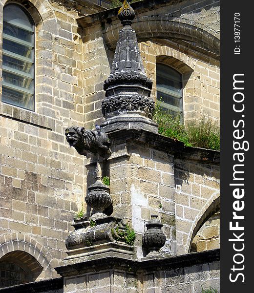 San Salvador Cathedral Jerez Frontera Spain gotic architecture