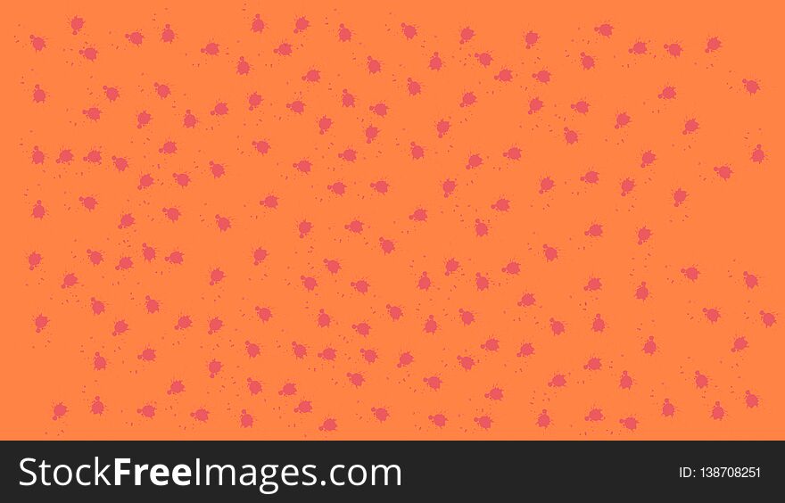 Illustration,abstract pattern isolated on colour background, drop ink pattern