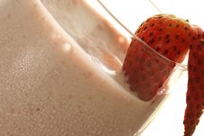 Strawberry Smoothie Royalty Free Stock Images Strawberry Smoothie Royalty Free Stock Images