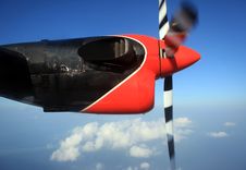 Nice View Out Of Seaplane S Bull S-eye Stock Photography Nice View Out Of Seaplane S Bull S-eye Stock Photography