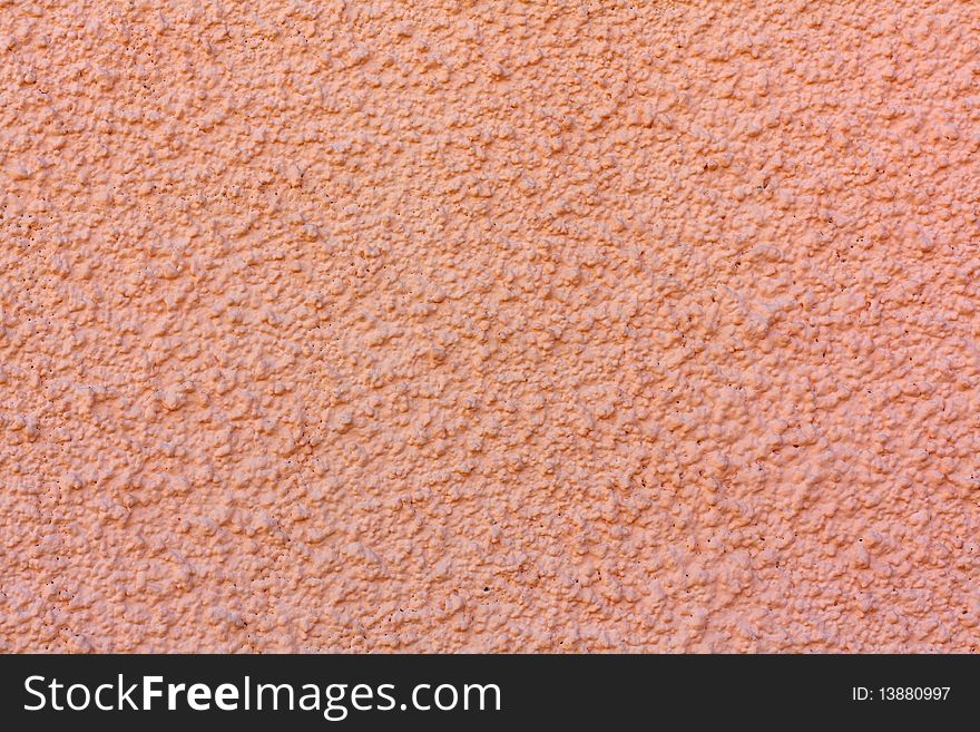 An orange facade texture, surface