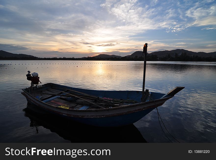 Sunset in Thailand