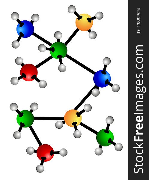 Colorful Molecule