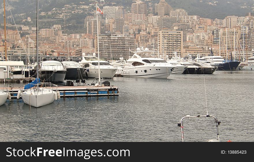The city of Monaco Monte-Carlo Europe