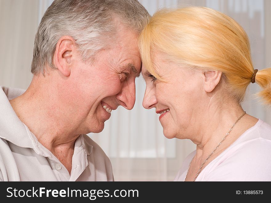 Portrait of a beautiful and happy couple. Portrait of a beautiful and happy couple