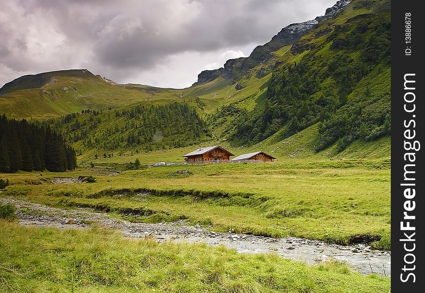 This image shows the Hohen Tauern National Park by Kolm Saigurn, less than 6 kilometers from the village of Rauris. This image shows the Hohen Tauern National Park by Kolm Saigurn, less than 6 kilometers from the village of Rauris.