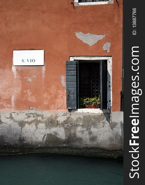 Windows Above A Backwater, Venice