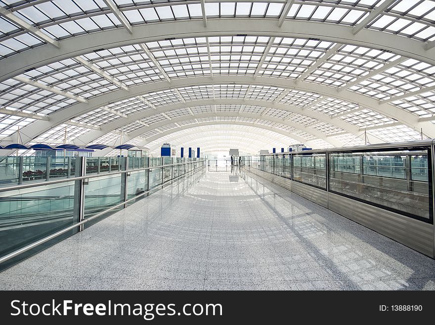 The interior of the building in beijing china. The interior of the building in beijing china