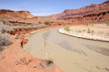 Paria River And Canyon Wilderness Area Royalty Free Stock Photo
