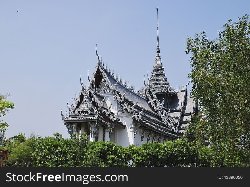 Palace in Thai Epic in Thai Ancient City