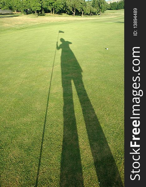 Golf shadow