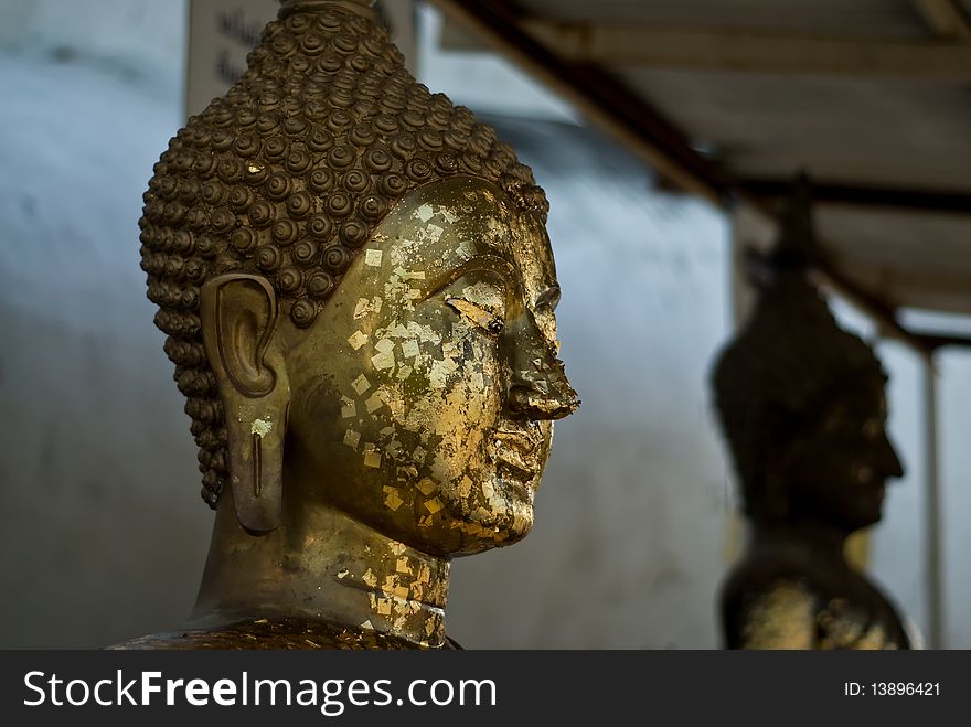 Buddha figure in Thai Temple