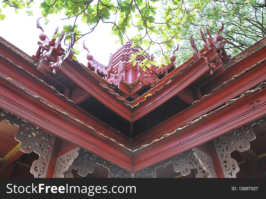 Thai Style House in Thai Ancient City