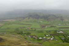 Aerial View To Iceland Landscape Stock Photo Aerial View To Iceland Landscape Stock Photo