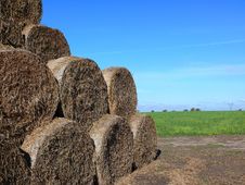 Straw Bales Royalty Free Stock Photos Straw Bales Royalty Free Stock Photos