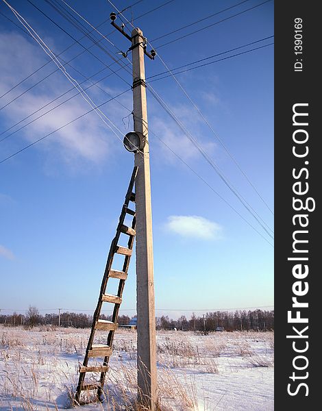 Ladder And Post