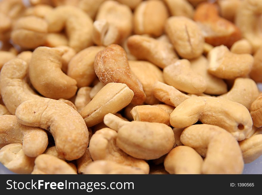 Close up shot of Indian walnuts
