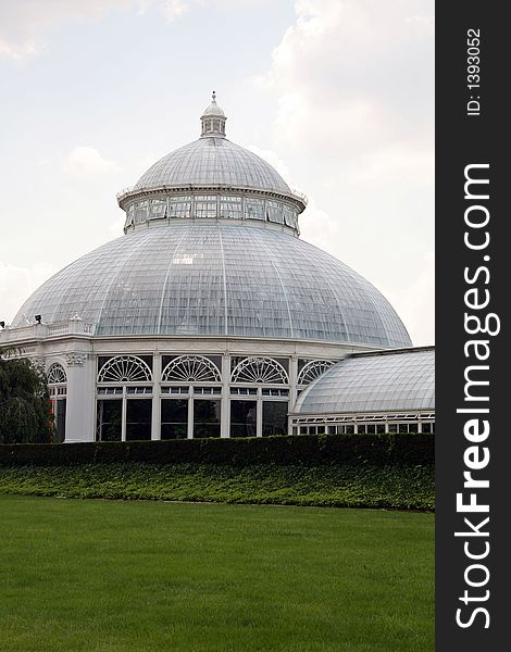 White Domed Garden Building