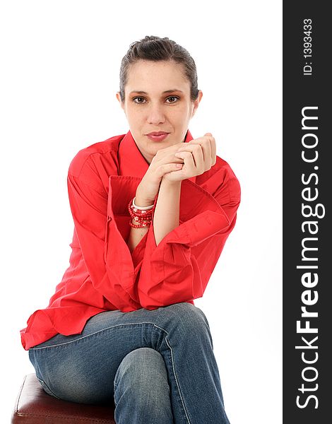 Stock photo of a young woman