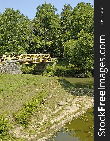 A view of the Civil War Battlefield at Chickamauga. A view of the Civil War Battlefield at Chickamauga