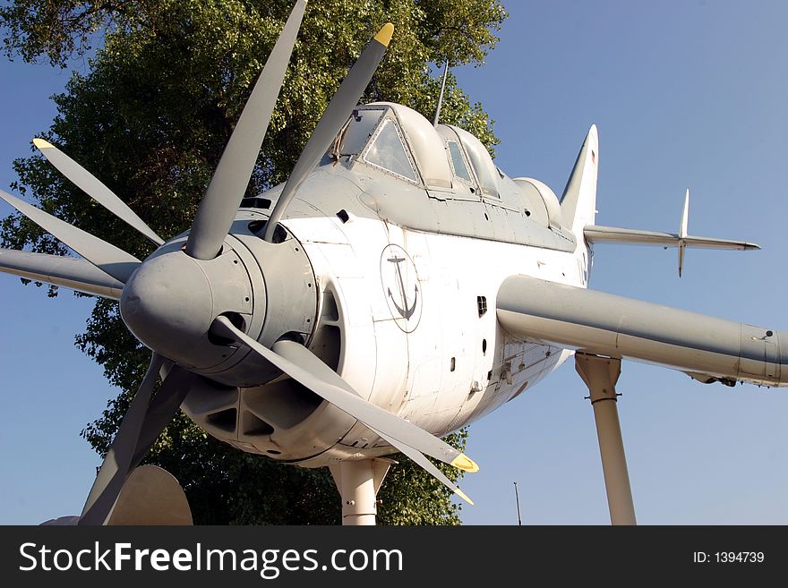 Fighter plane to combat submarines. Fighter plane to combat submarines