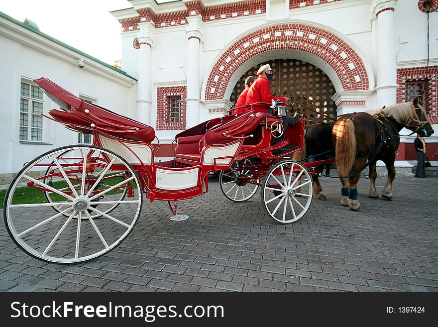 Nostalgic Affair. Riding an Open Carriage