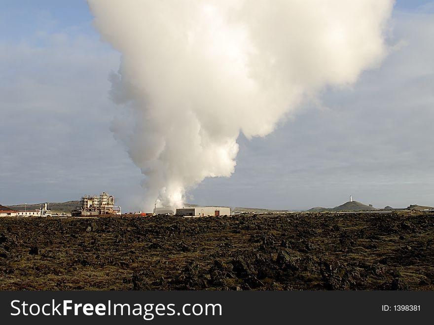 Heating plant in Iceland