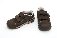 Baby Shoes - Sport Shoes Royalty Free Stock Photography Baby Shoes - Sport Shoes Royalty Free Stock Photography