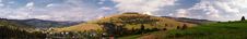Village In Mountains Panorama Royalty Free Stock Photos Village In Mountains Panorama Royalty Free Stock Photos