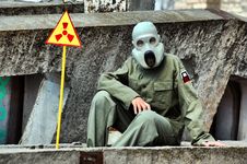 Nuclear Tourist Royalty Free Stock Images Nuclear Tourist Royalty Free Stock Images