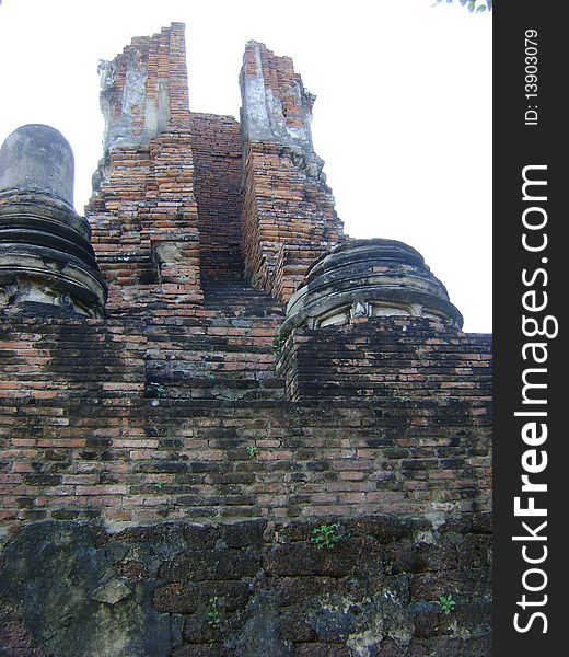 Ruin Pagoda of Ayutthaya, Thailand