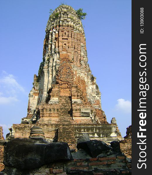 Pagoda Of Ayutthaya, Thailand