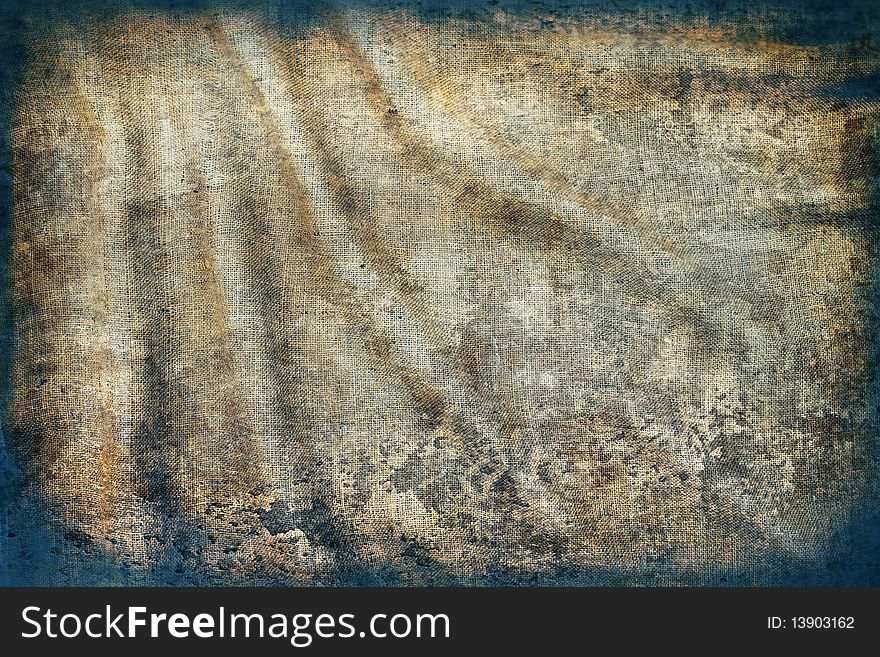 Grungy canvas texture background for your project. Grungy canvas texture background for your project